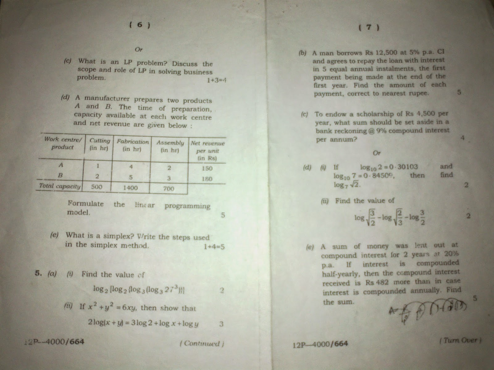 Ignou assignment question papers 2012